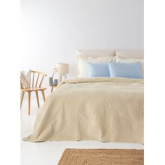 Κουβερλι Υπέρδιπλο 220x240 DIZZA VANILLA Palamaiki |  Κουβερλί Υπέρδιπλα στο espiti