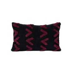 Διακοσμητική Μαξιλαροθήκη Home Décor 30x50 MAT BORDEAUX Palamaiki |  Μαξιλάρια διακοσμητικά στο espiti