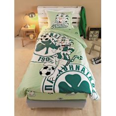 Σετ Κουβερλί Μονό Panathinaikos F.C. 170x250 FC4 Palamaiki |  Μπουρνούζια στο espiti