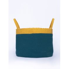 Διακοσμητικο Καλάθι Με Χερουλια Home Décor 30x40 MAGNI BLUE Palamaiki |  Διακοσμητκά στο espiti