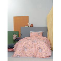 Σετ Μονά Σεντόνια Luminous 170x260 CLUSTER PINK Palamaiki |  Σεντόνια Παιδικά στο espiti