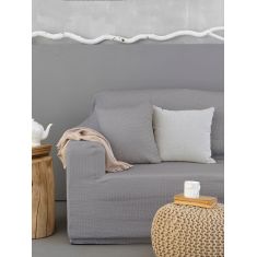 Ριχτάρι Πολυθρόνας Ελαστικό Flexi Collection FT1514 GREY Palamaiki |  Ριχτάρια στο espiti