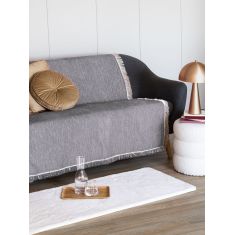 Ριχτάρι Τριθέσιου Καναπέ TUNA/2 LIGHT GREY Palamaiki |  Ριχτάρια στο espiti