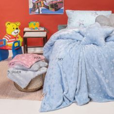 ΚΟΥΒΕΡΤΑ MONH STARITO SKY ΜΟΝΗ 160X220 MELINEN |  Κουβέρτες fleece Μονές στο espiti
