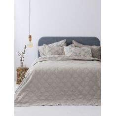 Σετ Κουβερλί ημίδιπλο 180x240 IFIGENEIA BEIGE Palamaiki |  Κουβερλί Μονά στο espiti