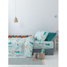 Σετ Μονά Σεντόνια My Kingdom 170x260 MK766 Με Λάστιχο Palamaiki |  Σεντόνια Παιδικά στο espiti