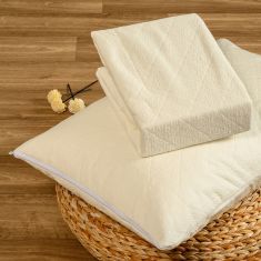 ΠΡΟΣΤΑΤΕΥΤΙΚΟ ΣΤΡΩΜΑΤΟΣ 100Χ200 ΑΔΙΑΒΡΟΧΟ BAMBOO JACQUARD ΜΟΝΟ 100Χ200+40cm MELINEN |  Προστατευτικά στρωμάτων στο espiti