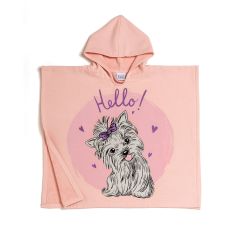 ΠΑΙΔΙΚΟ ΠΟΝΤΣΟ ΘΑΛΑΣΣΗΣ PUPPY PINK 60Χ60 MELINEN |  Πετσέτες Θαλάσσης στο espiti