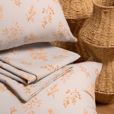 ΣΕΤ ΚΑΤΩΣΕΝΤΟΝΟ SYLVIE PEACH (2 ΤΕΜ.) ΗΜΙΔΙΠΛΟ (Λ) ΚΑΙ ΜΑΞΙΛΑΡΟΘΗΚΗ CASUAL LINE MINI ΚΑΤΩΣΕΝΤΟΝΟ ΗΜΙΔΙΠΛΟ (Λ) 120Χ200+32cm + 50X70cm MELINEN |  Σεντόνια Υπέρδιπλα / King Size στο espiti