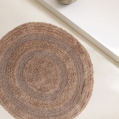 ΠΑΤΑΚΙ ΜΠΑΝΙΟΥ MAGGIE BEIGE Φ 60 MELINEN |  Πατάκια Μπάνιου στο espiti