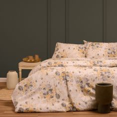 ΣΕΤ ΣΕΝΤΟΝΙΑ ΦΑΝΕΛΕΝΙΑ KING SIZE PEONIA GREY (270X260) ΣΕΤ KING SIZE 270Χ260 MELINEN |  Σεντόνια Υπέρδιπλα / King Size στο espiti
