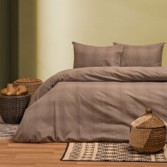 ΣΕΤ ΣΕΝΤΟΝΙΑ ΦΑΝΕΛΕΝΙΑ KING SIZE SOLO CHOCO (270X260) ΣΕΤ KING SIZE 270Χ260 MELINEN |  Σεντόνια Υπέρδιπλα / King Size στο espiti