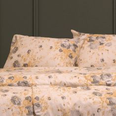 ΣΕΝΤΟΝΙ (ΣΕΤ 2 ΤΕΜ.) 120Χ200+30 PEONIA GREY WINTER LINE MINI ΚΑΤΩΣΕΝΤΟΝΟ ΗΜΙΔΙΠΛΟ (Λ) 120Χ200+30cm + 53X72cm MELINEN |  Σεντόνια Υπέρδιπλα / King Size στο espiti