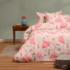 ΣΕΤ ΣΕΝΤΟΝΙΑ ΦΑΝΕΛΕΝΙΑ ΜΟΝΑ BALLET ECRU (170X260) WINTER LINE KIDS ΣΕΤ ΜΟΝΟ 170Χ260 MELINEN |  Σεντόνια Παιδικά στο espiti