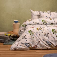 ΠΑΠΛΩΜΑΤΟΘΗΚΗ ΦΑΝΕΛΕΝΙΑ ΜΟΝΗ MUSIC ICE (165X245) WINTER LINE KIDS ΠΑΠΛΩΜΑΤΟΘΗΚΗ ΜΟΝΗ 165X245 MELINEN |  Παπλωματοθήκες Παιδικές στο espiti