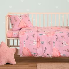 ΣΕΤ ΣΕΝΤΟΝΙΑ ΦΑΝΕΛΕΝΙΑ ΚΟΥΝΙΑΣ BALLET PINK (120X170) WINTER LINE ΒΑΒΥ ΣΕΤ ΚΟΥΝΙΑΣ 120Χ170 MELINEN |  Βρεφικά Σεντόνια στο espiti