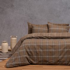 ΣΕΤ ΣΕΝΤΟΝΙΑ ΔΙΠΛΑ DIEGO MOCCA ULTRA LINE (205X270) ΣΕΤ ΔΙΠΛΟ 205Χ270 MELINEN |  Σεντόνια Υπέρδιπλα / King Size στο espiti