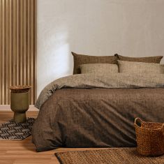 ΣΕΤ ΣΕΝΤΟΝΙΑ KING SIZE AMAR OLIVE CASUAL LINE (260X270) ΣΕΤ KING SIZE 260Χ270 MELINEN |  Σεντόνια Υπέρδιπλα / King Size στο espiti