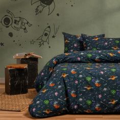 ΣΕΤ ΣΕΝΤΟΝΙΑ ΜΟΝΑ (Λ) INTERSTELLAR BLUE KIDS LINE (100X200+32) ΣΕΤ ΜΟΝΟ (Λ) 170X270 MELINEN |  Σεντόνια Παιδικά στο espiti