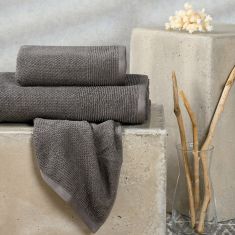 ΠΕΤΣΕΤΕΣ ΣΕΤ 3 ΤΕΜΑΧΙΩΝ HAUS DARK GREY 30Χ50 (Χ1) + 50Χ90 (Χ1) + 70Χ140 (Χ1) MELINEN |  Πετσέτες Μπάνιου στο espiti