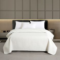 ΚΟΥΒΕΡΛΙ ΥΠΕΡΔΙΠΛΟ ZARA WHITE (220Χ240) ΥΠΕΡΔΙΠΛΟ 220Χ240 MELINEN |  Κουβερλί Υπέρδιπλα στο espiti