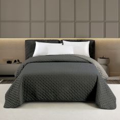 ΚΟΥΒΕΡΛΙ ΥΠΕΡΔΙΠΛΟ RENZO ANTHRACITE/GREY (220Χ240) ΥΠΕΡΔΙΠΛΟ 220Χ240 MELINEN |  Κουβερλί Υπέρδιπλα στο espiti