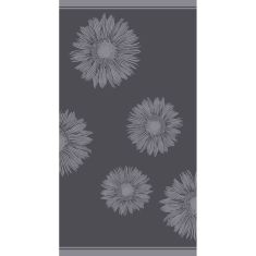 ΠΕΤΣΕΤΑ ΘΑΛΑΣΣΗΣ FLOWER DARK GREY (86Χ160) 86X160 MELINEN |  Πετσέτες Θαλάσσης στο espiti