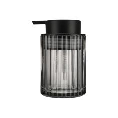 ESTIA ΑΝΤΛΙΑ ΣΑΠΟΥΝΙΟΥ ALIVIO ΓΥΑΛΙΝΗ ΑΝΑΓΛΥΦΗ 300ml 7.8x12.5cm ΜΑΥΡΗ - 02-28817 Estia |  Αξεσουάρ Μπάνιου - διάφορα στο espiti
