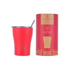 ESTIA ΘΕΡΜΟΣ COFFEE MUG SAVE THE AEGEAN 350ml SCARLET RED - 01-16845 Estia |  Θερμός & Αξεσουάρ στο espiti