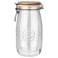 ESTIA ΔΟΧΕΙΟ ΑΠΟΘΗΚΕΥΣΗΣ ALLURE ΓΥΑΛΙΝΟ 2000ml ΜΕ ΚΛΙΠ ΚΑΠΑΚΙ - 01-23928 Estia |  Εργαλεία Κουζίνας - Αξεσουάρ στο espiti