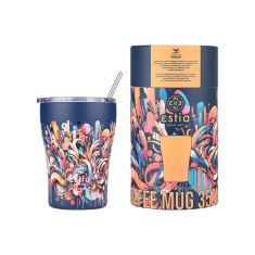 ESTIA ΘΕΡΜΟΣ COFFEE MUG SAVE THE AEGEAN 350ml VIBRANT VORTEX - 01-22921 Estia |  Θερμός & Αξεσουάρ στο espiti