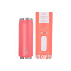ESTIA ΘΕΡΜΟΣ TRAVEL CUP SAVE THE AEGEAN 500ml FUSION CORAL - 01-9878 Estia |  Θερμός & Αξεσουάρ στο espiti