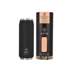 ESTIA ΘΕΡΜΟΣ TRAVEL CUP SAVE THE AEGEAN 500ml MIDNIGHT BLACK - 01-7843 Estia |  Θερμός & Αξεσουάρ στο espiti