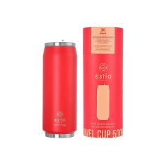 ESTIA ΘΕΡΜΟΣ TRAVEL CUP SAVE THE AEGEAN 500ml SCARLET RED - 01-9854 Estia |  Θερμός & Αξεσουάρ στο espiti