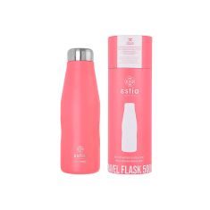 ESTIA ΘΕΡΜΟΣ TRAVEL FLASK SAVE THE AEGEAN 500ml FUSION CORAL - 01-9861 Estia |  Θερμός & Αξεσουάρ στο espiti