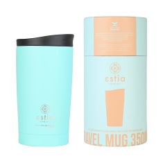 ESTIA ΘΕΡΜΟΣ TRAVEL MUG SAVE THE AEGEAN 350ml BERMUDA GREEN - 01-20385 Estia |  Θερμός & Αξεσουάρ στο espiti