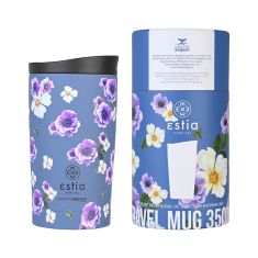 ESTIA ΘΕΡΜΟΣ TRAVEL MUG SAVE THE AEGEAN 350ml GARDEN BLUE - 01-20439 Estia |  Θερμός & Αξεσουάρ στο espiti