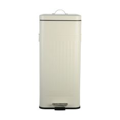 ESTIA ΚΑΔΟΣ ΑΠΟΡΡΙΜΑΤΩΝ SOFT CLOSE ANTIGUA 30lt MAT IVORY - 01-20057 Estia |  Κάδοι Απορριμμάτων στο espiti
