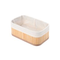 ESTIA ΚΑΛΑΘΙ ΟΡΓΑΝΩΣΗΣ BAMBOO ESSENTIALS 24.5x10cm ME ΕΠΕΝΔΥΣΗ - 02-19655 Estia |  Αξεσουάρ Μπάνιου - διάφορα στο espiti