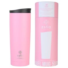 ESTIA ΘΕΡΜΟΣ TRAVEL MUG SAVE THE AEGEAN 500ml BLOSSOM ROSE - 01-20354 Estia |  Θερμός & Αξεσουάρ στο espiti
