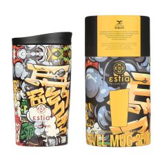 ESTIA ΘΕΡΜΟΣ TRAVEL MUG SAVE THE AEGEAN 350ml GRAFFITI RHYTHM - 01-25670 Estia |  Θερμός & Αξεσουάρ στο espiti
