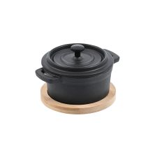 ESTIA ΚΑΤΣΑΡΟΛΑΚΙ IRON ΜΑΝΤΕΜΕΝΙΟ 10cm ΜΕ ΒΑΣΗ BAMBOO - 01-18696 Estia |  Μαγειρικά Σκεύη στο espiti