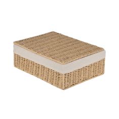 ESTIA ΚΟΥΤΙ ΑΠΟΘΗΚΕΥΣΗΣ & ΟΡΓΑΝΩΣΗΣ BOTANICA 36x27x13cm ΜΕ ΕΣΩΤΕΡΙΚΗ ΕΠΕΝΔΥΣΗ & ΚΑΠΑΚΙ - 02-18733 Estia |  Αξεσουάρ Μπάνιου - διάφορα στο espiti