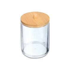 ESTIA ΚΟΥΤΙ ΑΠΟΘΗΚΕΥΣΗΣ & ΟΡΓΑΝΩΣΗΣ BAMBOO ESSENTIALS ΓΙΑ ΔΙΣΚΟΥΣ ΝΤΕΜΑΚΙΓΙΑΖ 7x7x12cm ΜΕ ΚΑΠΑΚΙ - 02-17651 Estia |  Αξεσουάρ Μπάνιου - διάφορα στο espiti