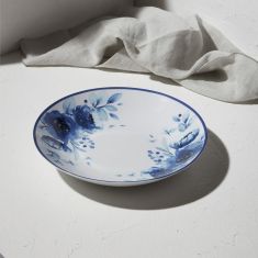 ESTIA ΠΙΑΤΟ ΒΑΘΥ BLUE ROSE ΠΟΡΣΕΛΑΝΙΝΟ 23cm - 07-16104 Estia |  Πιάτα-Μπωλ στο espiti
