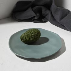 ESTIA ΠΙΑΤΟ ΡΗΧΟ MARE STONEWARE 27cm TEAL - 07-20507 Estia |  Πιάτα-Μπωλ στο espiti