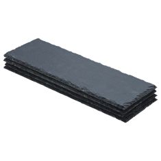 ESTIA ΠΛΑΤΩ ΣΕΡΒΙΡΙΣΜΑΤΟΣ ΣΧΙΣΤΟΛΙΘΟΥ 30x10cm ΣΕΤ 4 ΤΕΜ. - 07-24079 Estia |  Είδη Σερβιρίσματος στο espiti