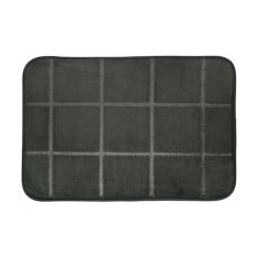 ESTIA ΤΑΠΕΤΟ ΜΠΑΝΙΟΥ TILES 40x60cm ΜΑΥΡΟ - 02-28527 Estia |  Πατάκια Μπάνιου στο espiti