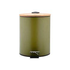 ESTIA ΧΑΡΤΟΔΟΧΕΙΟ ΜΠΑΝΙΟΥ OLIVE SERIES SOFT CLOSE 5lt ΛΑΔΙ - 02-15114 Estia |  Αξεσουάρ Μπάνιου - διάφορα στο espiti