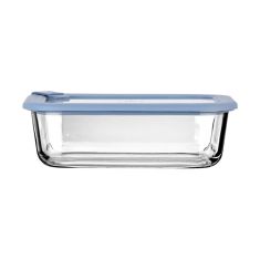 ESTIA ΦΑΓΗΤΟΔΟΧΕΙΟ COLORSEAL ΓΥΑΛΙΝΟ 1050ml 21.6x16.5x7.4cm ΜΕ ΚΑΠΑΚΙ ΣΙΛΙΚΟΝΗΣ ΜΠΛΕ - 01-26530 Estia |  Εργαλεία Κουζίνας - Αξεσουάρ στο espiti